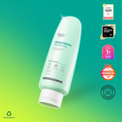 Dr.G Brightening Peeling Gel 120g, en effektiv peeling behandling, der fjerner urenheder og efterlader huden frisk, blød og oplyst ved regelmæssig brug.
